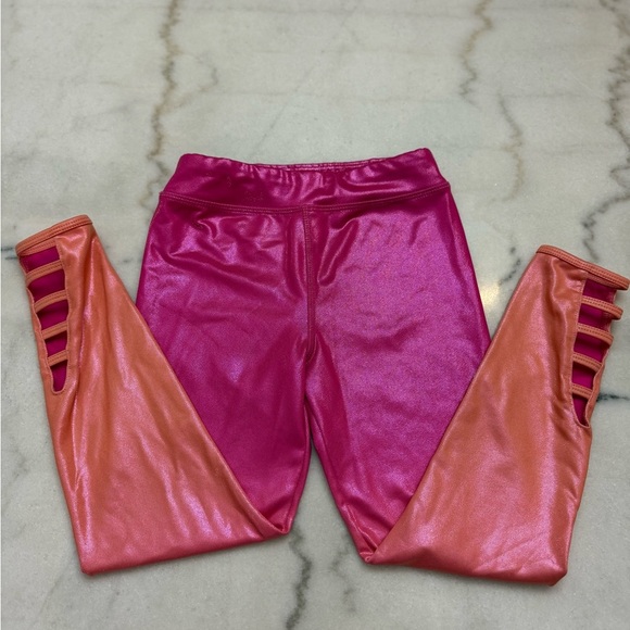 More Than Magic Girls' Ombre Gymnastics Leggings Size XS(4/5) - Picture 4 of 5